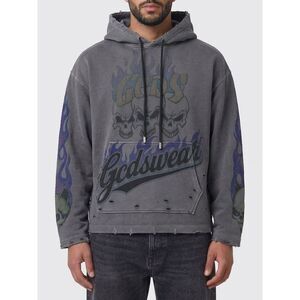 Gcds Sweatshirt Men Grey